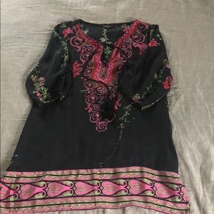 Tolani Tunic Dress Small
